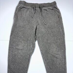 UGG Men's Sweatpants Jogger Tapered Drawstring Soft Comfy Unisex Gray - Large